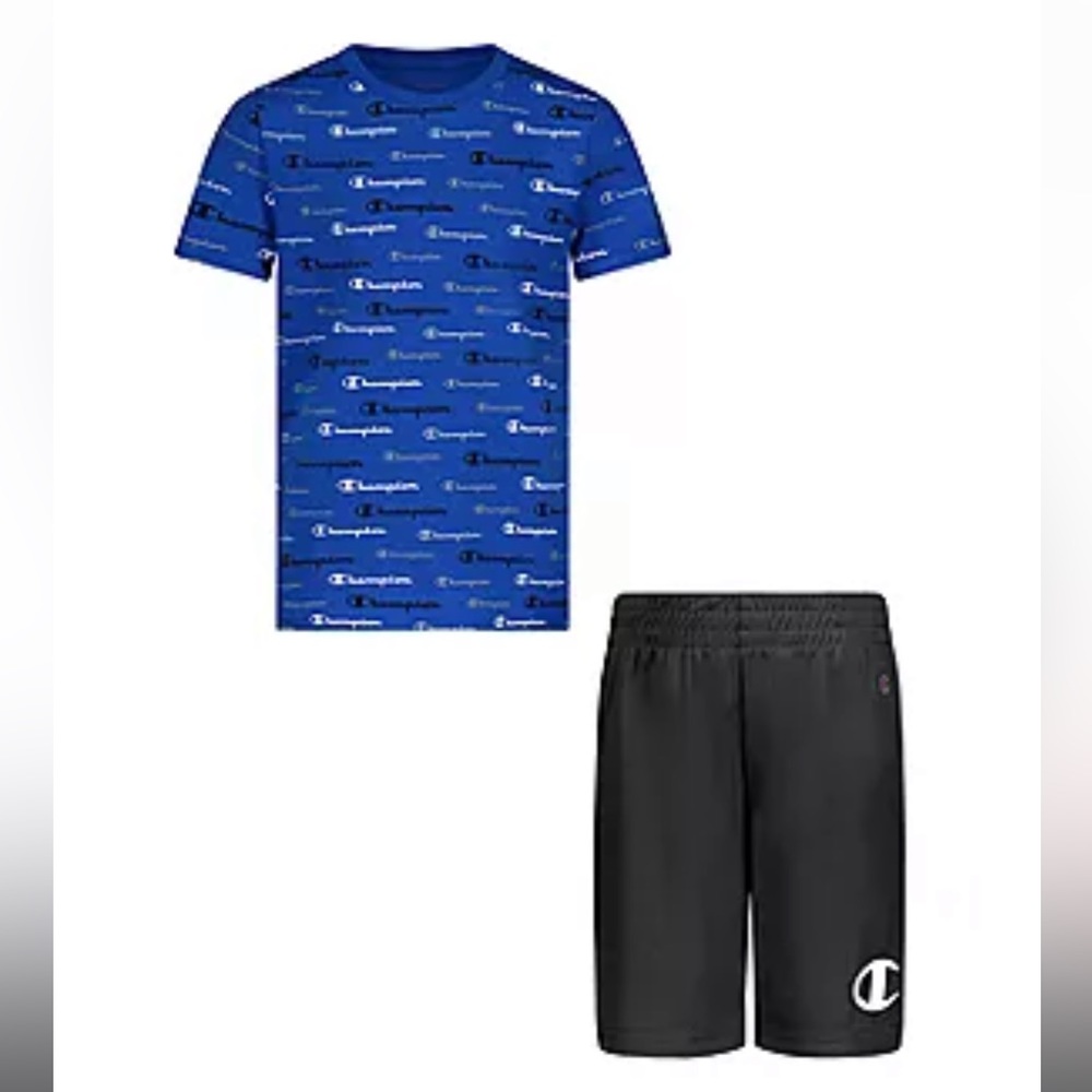 Champion Little Boys 2-pc. Short Set